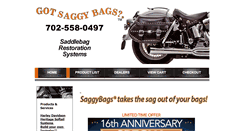 Desktop Screenshot of gotsaggybags.com